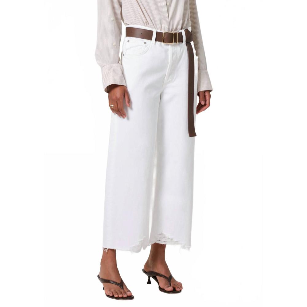 NEW CITIZENS OF HUMANITY ayla raw hem cropped jean in harlow - Picture 3 of 3